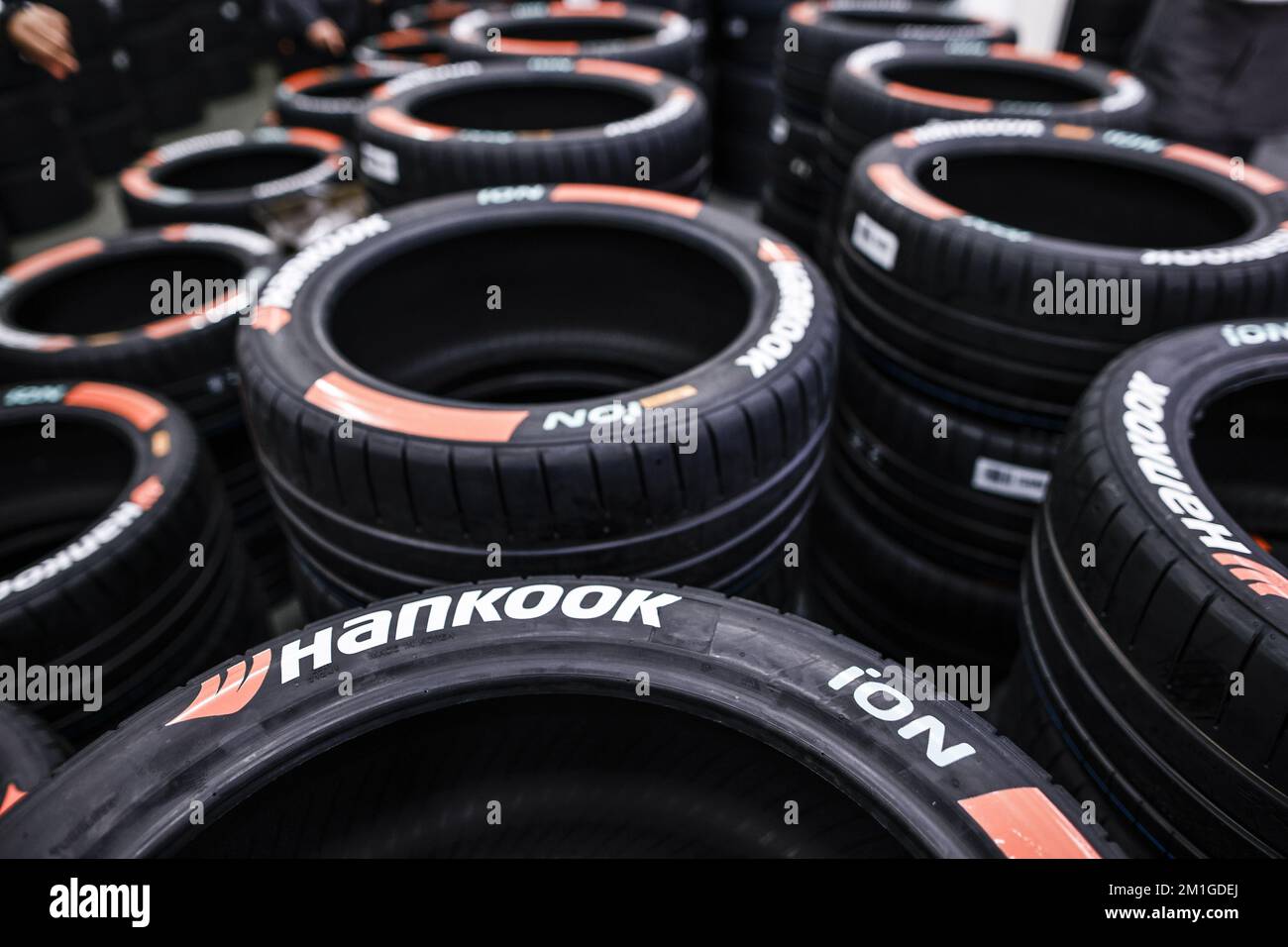 Hankook tires hi-res stock photography and images - Alamy