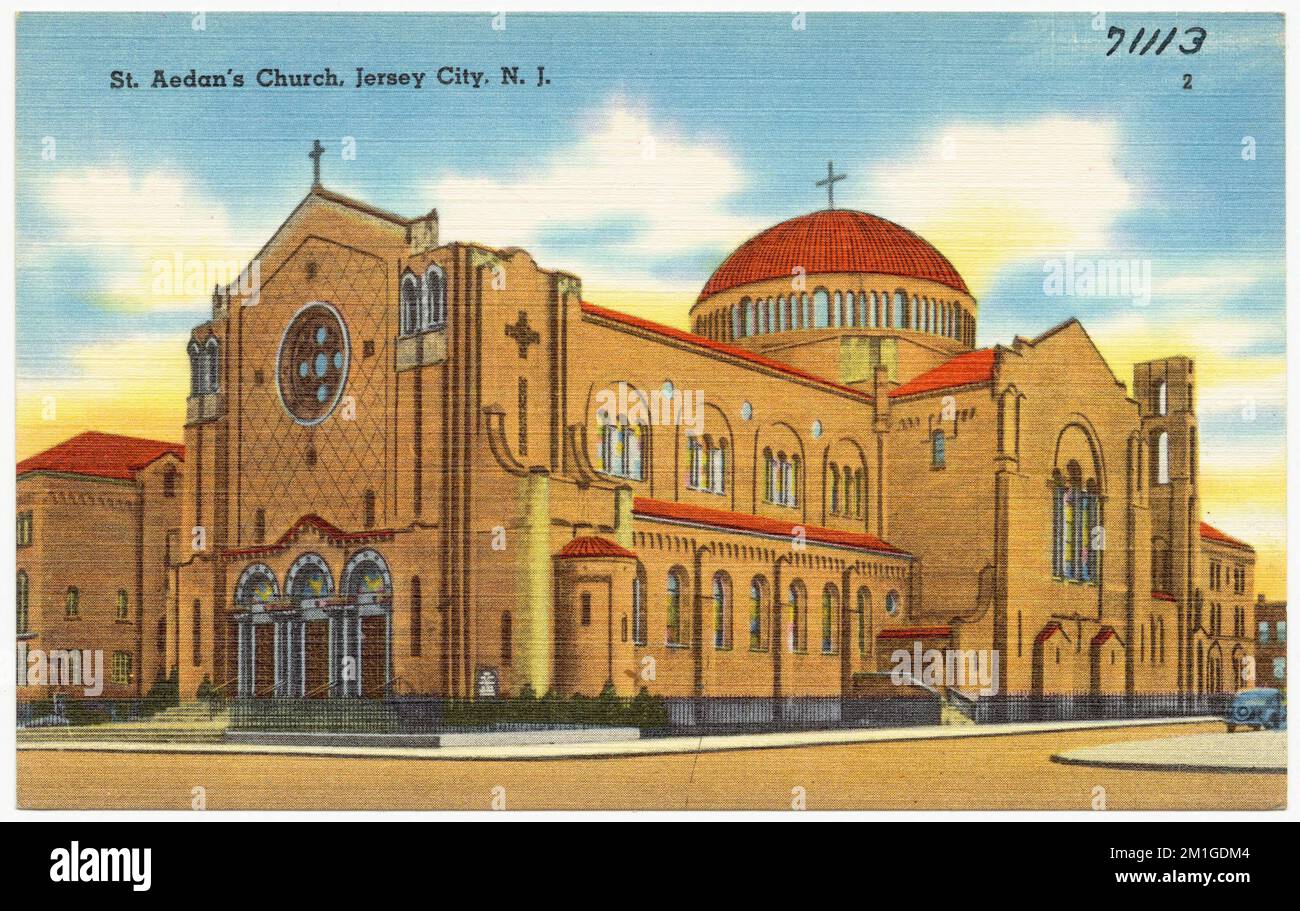 St. Aedan's Church, Jersey City, New Jersey , Churches, Tichnor