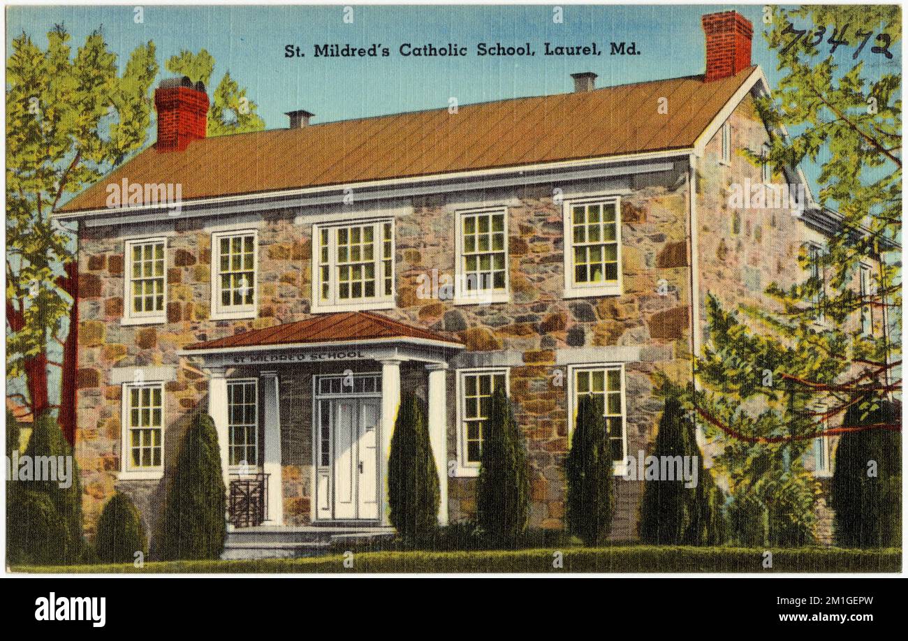 St. Mildred's Catholic School, Laurel, Md. , Schools, Religious