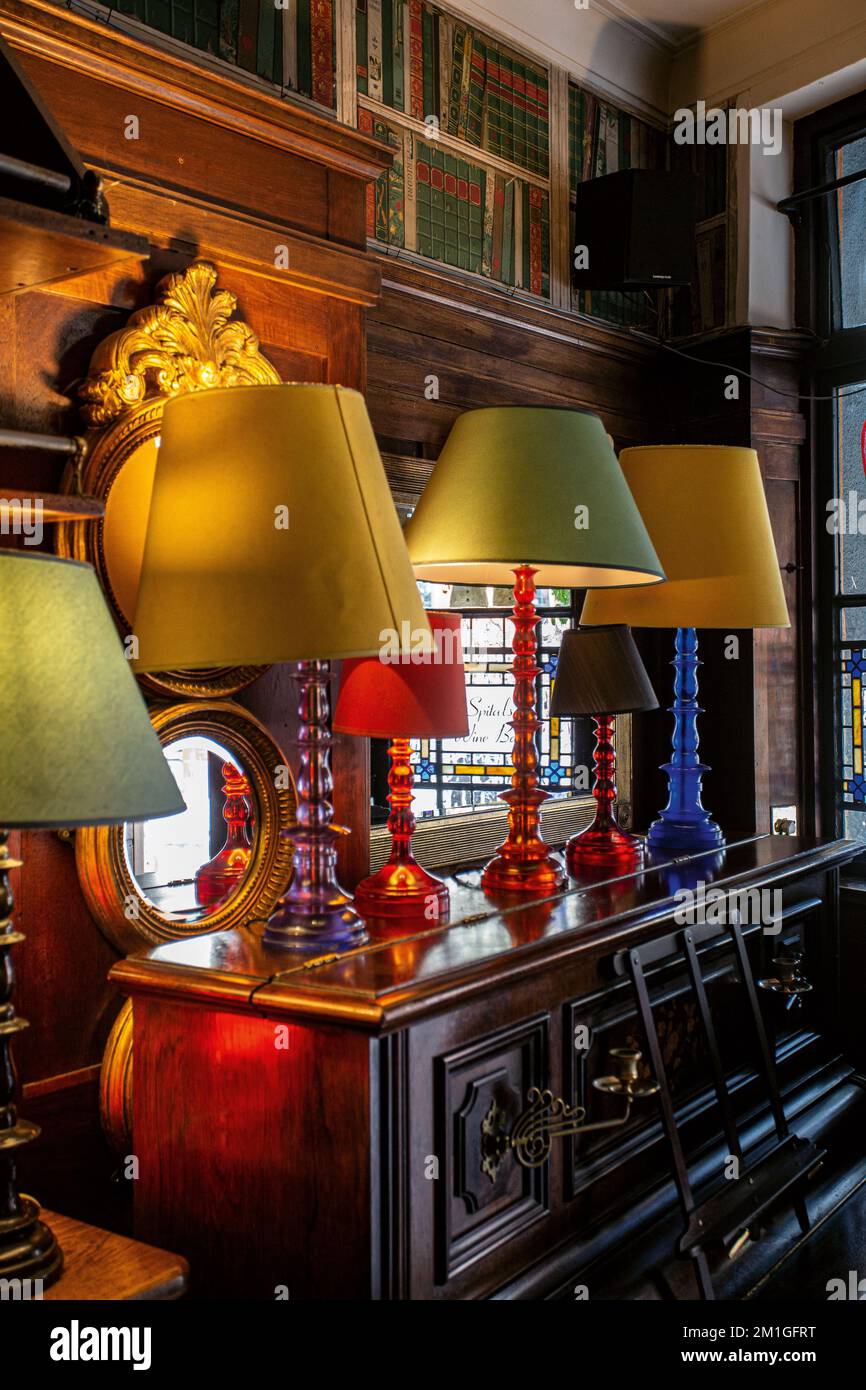 The Golden Heart Pub In Spitalfields, East London, London, Uk Stock Photo