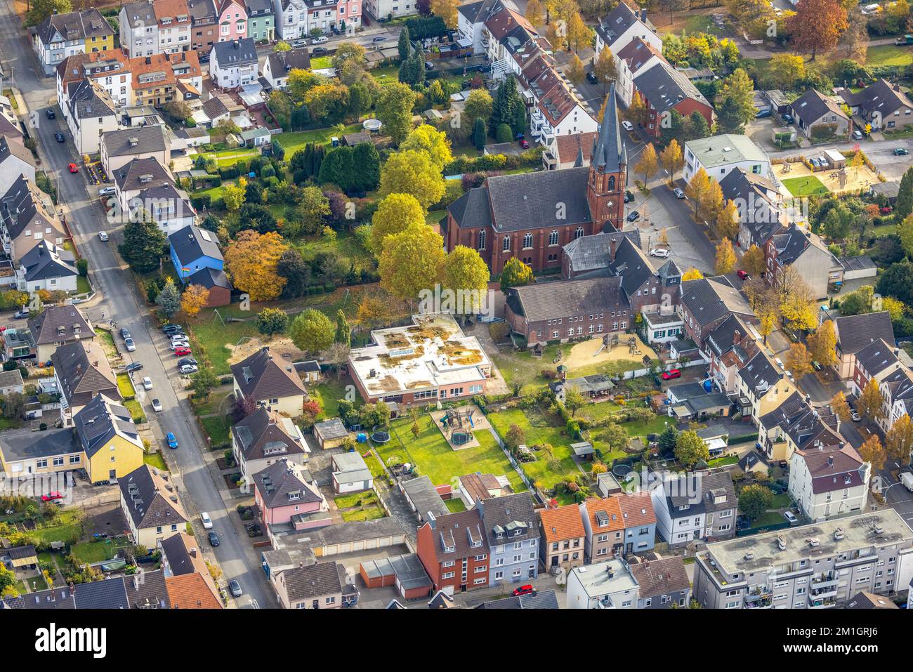 Evang christuskirche and kindergarten christuskirche in mitte district