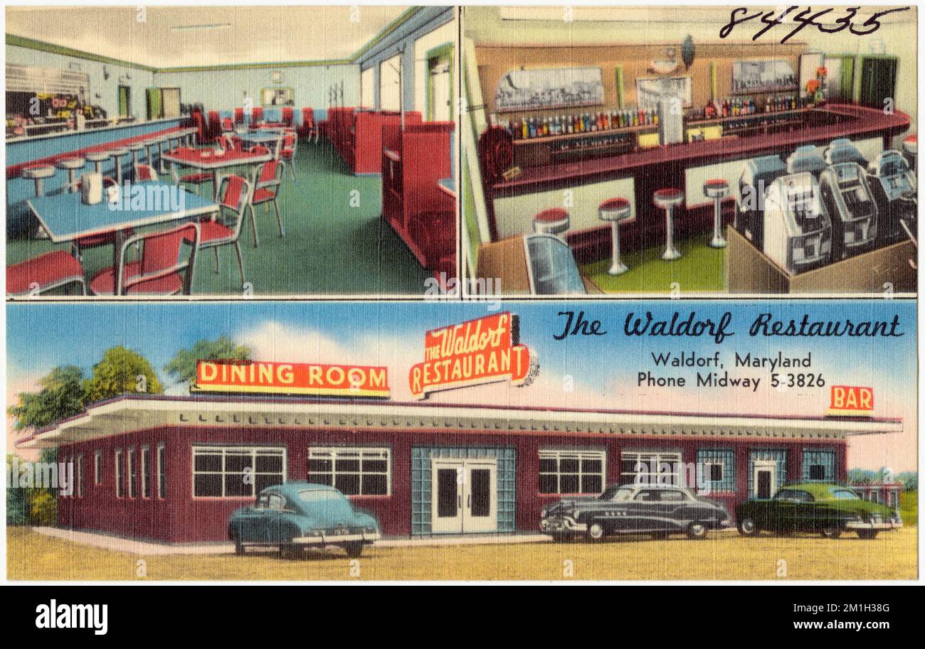 The Waldorf Restaurant, Waldorf, Maryland , Restaurants, Tichnor