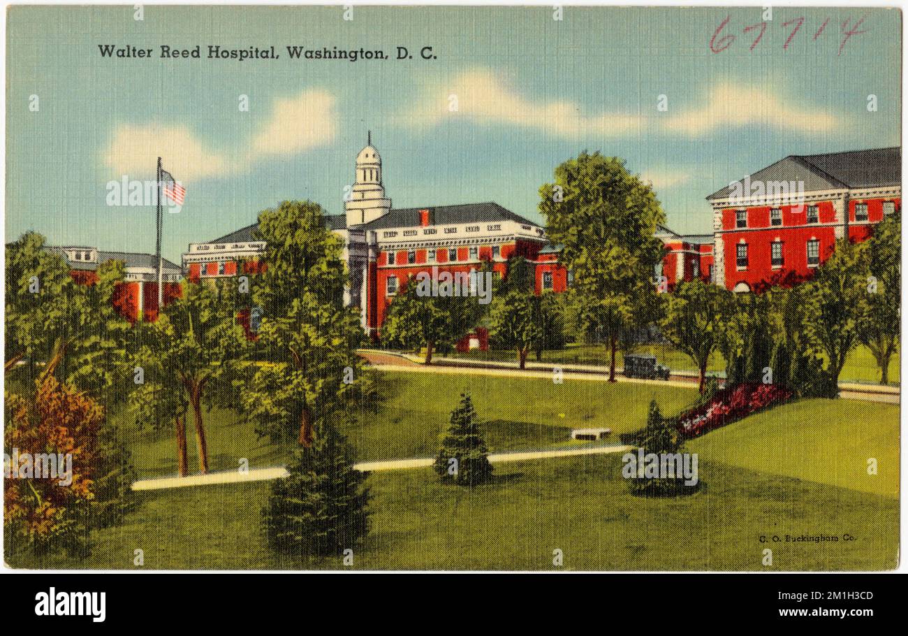 Walter Reed Hospital, Washington, D. C. , Hospitals, Tichnor Brothers
