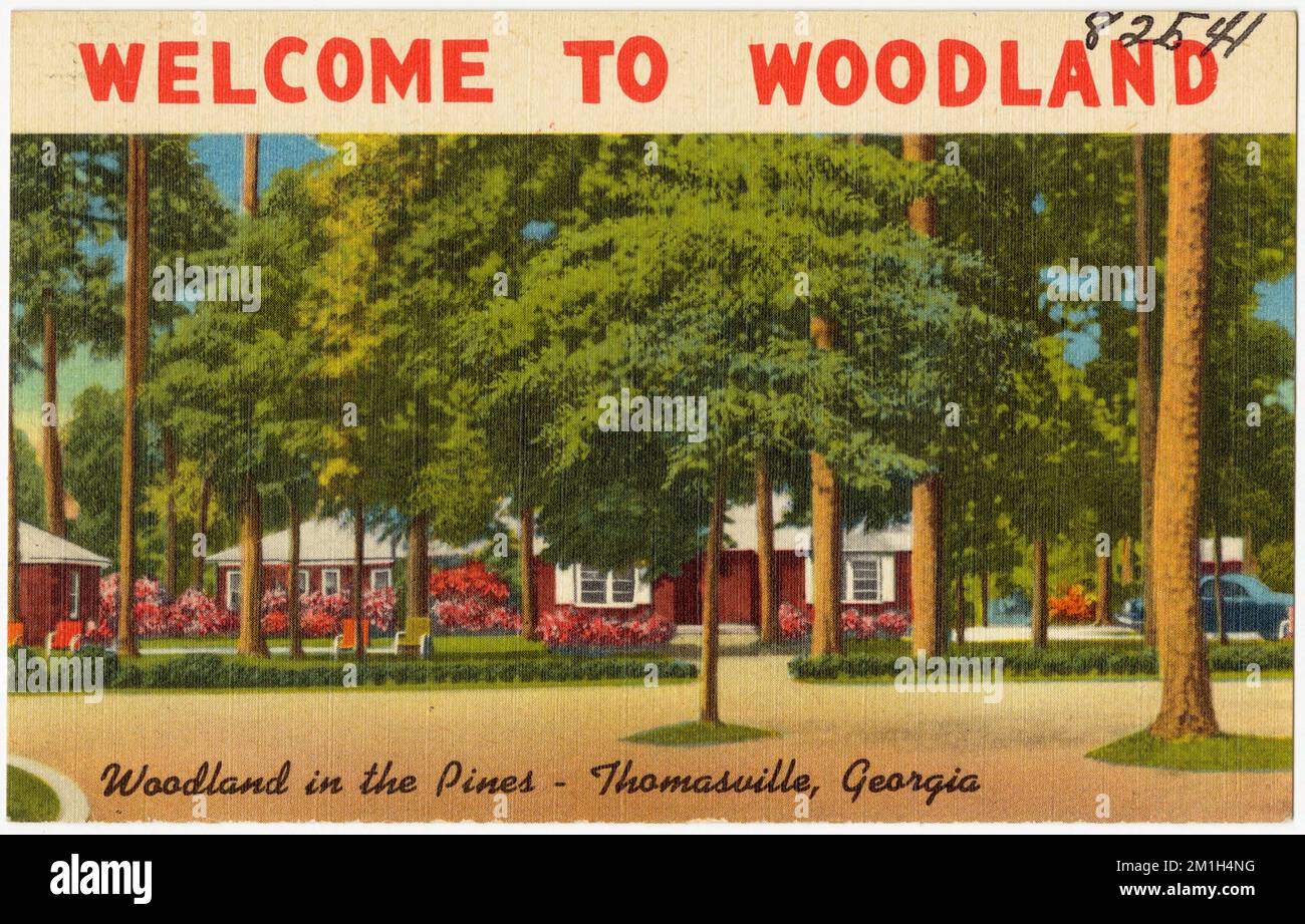 to Woodland, Woodland in the Pines, Thomasville,