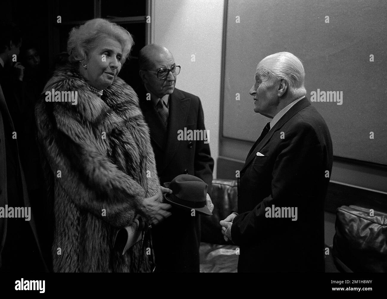 Arata de Erize (left), Francisco Erize (center) and Gianandrea