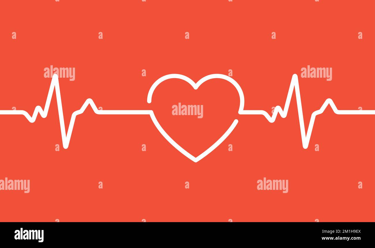 Heartbeat ecg electrocardiogram vector graph wave line. Ekg cardio heart beat cardiology frequency monitor Stock Vector