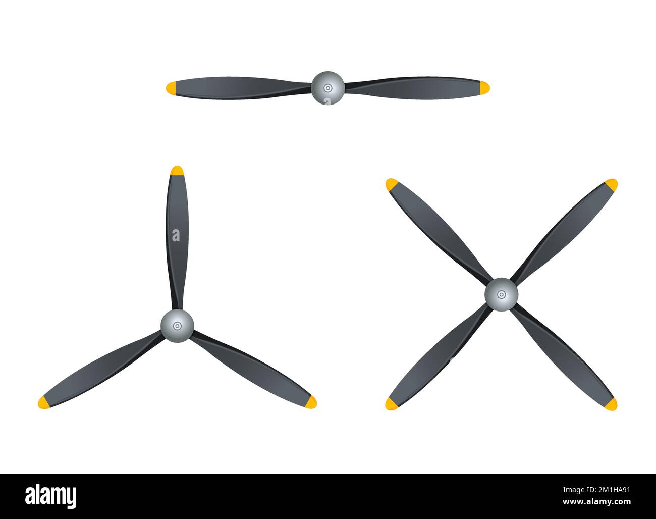 Plane blade propeller, vector airplane wood engine logo icon. Aircraft