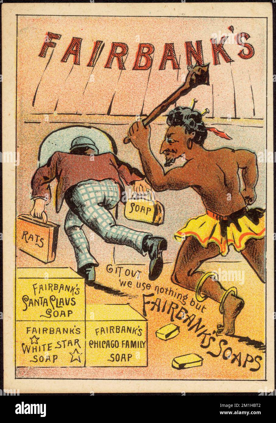 Hop Lee Chinese Laundry. Use Fairbanks's unequalled soaps. Water on the