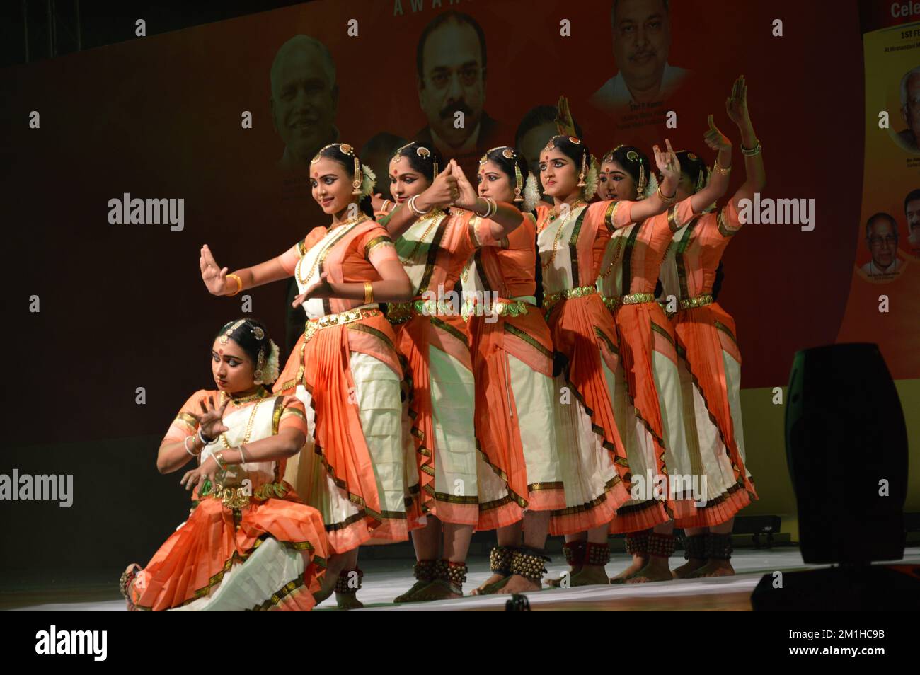 A colorful Indian dance show in Mumbai, India Stock Photo Alamy