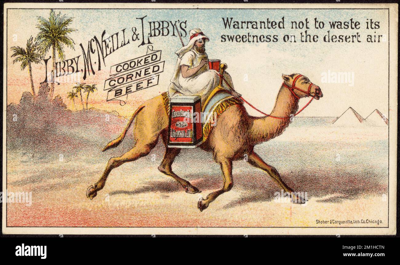 Libby, McNeill & Libby's Cooked Corned Beef warranted not to waste