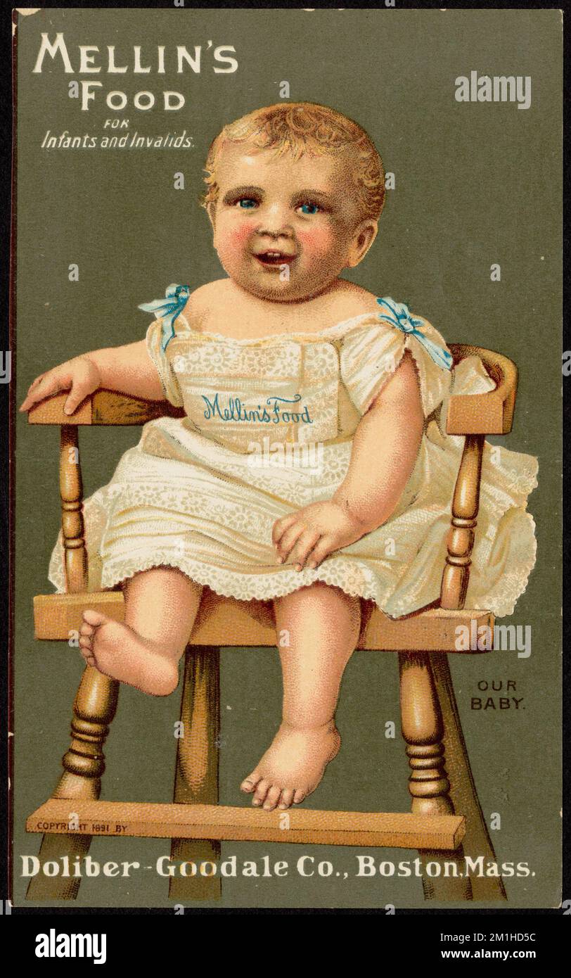 Mellin's Food for infants and invalids, our baby , Children, Food, 19th