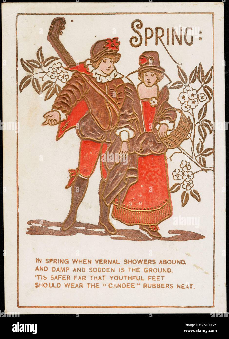 Spring In spring when vernal showers abound, and damp and sodden is