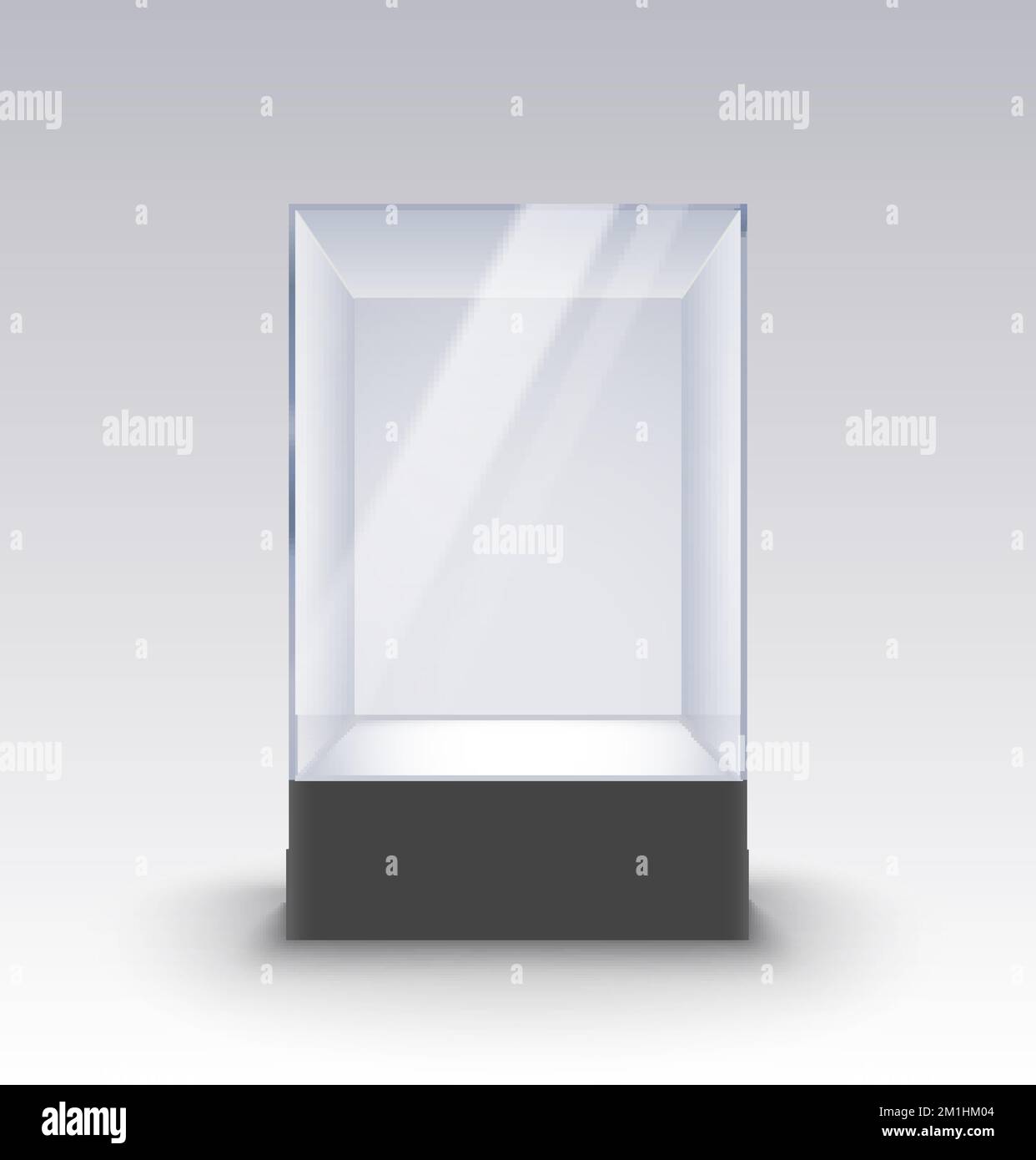 White cube art gallery Stock Vector Images - Alamy