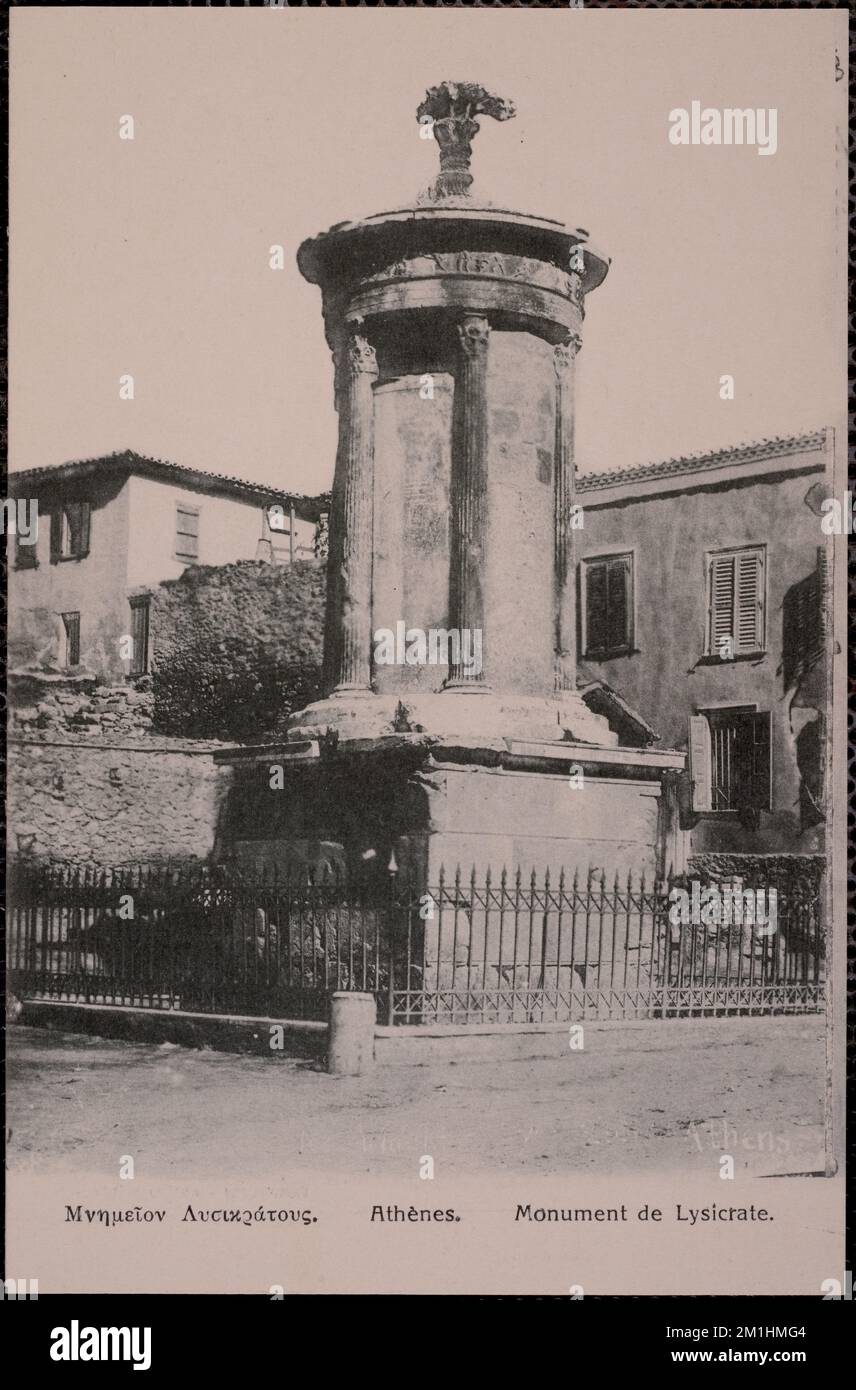 Μνημεῖον Λυσικράτους Monument de Lysicrate , Archaeological sites