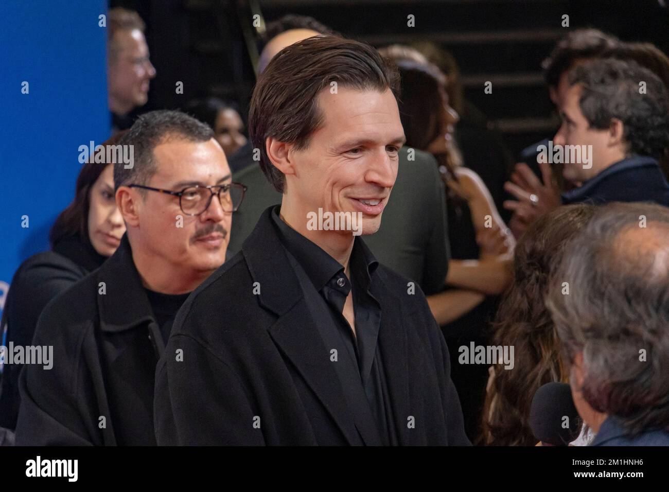 Madrid, Spain, December 12, 2022. Fredrik Wikstrom attends the premiere ...