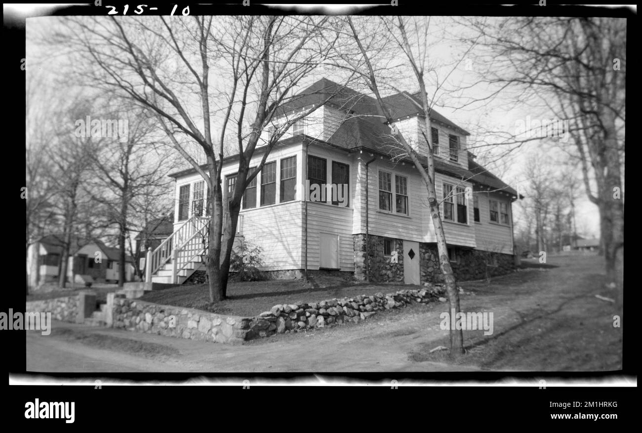 10 Melrose Ave , Houses. Needham Building Collection Stock Photo Alamy
