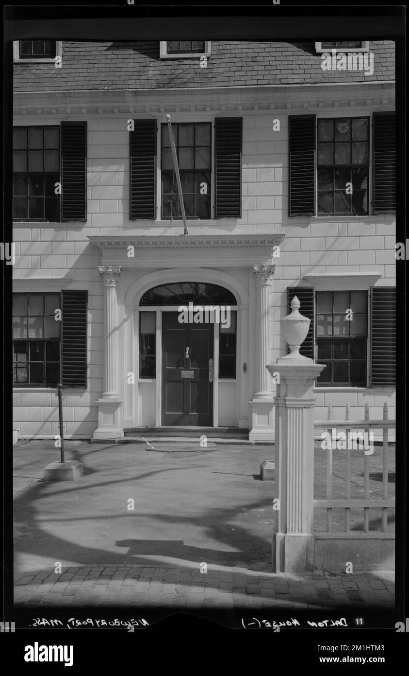 11 Dalton House Newburyport, Mass. , Architecture, Doors & doorways