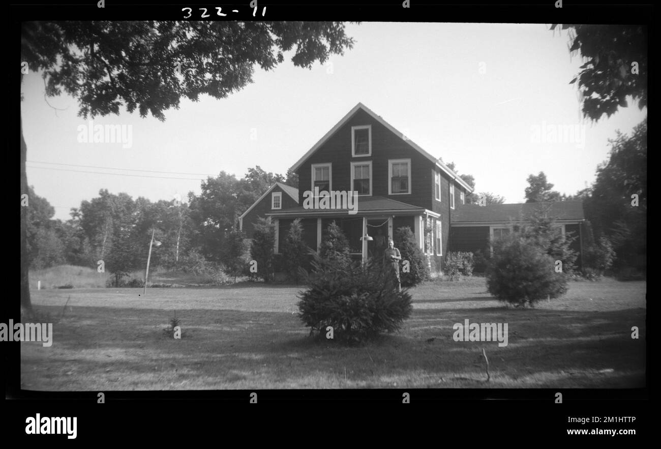 11 Wellesley Ave , Houses. Needham Building Collection Stock Photo Alamy
