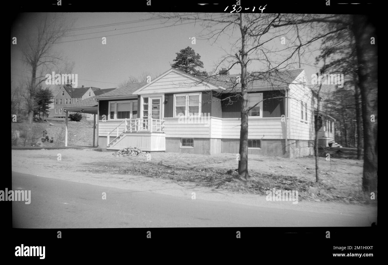 14 Gould Street , Houses. Needham Building Collection Stock Photo Alamy