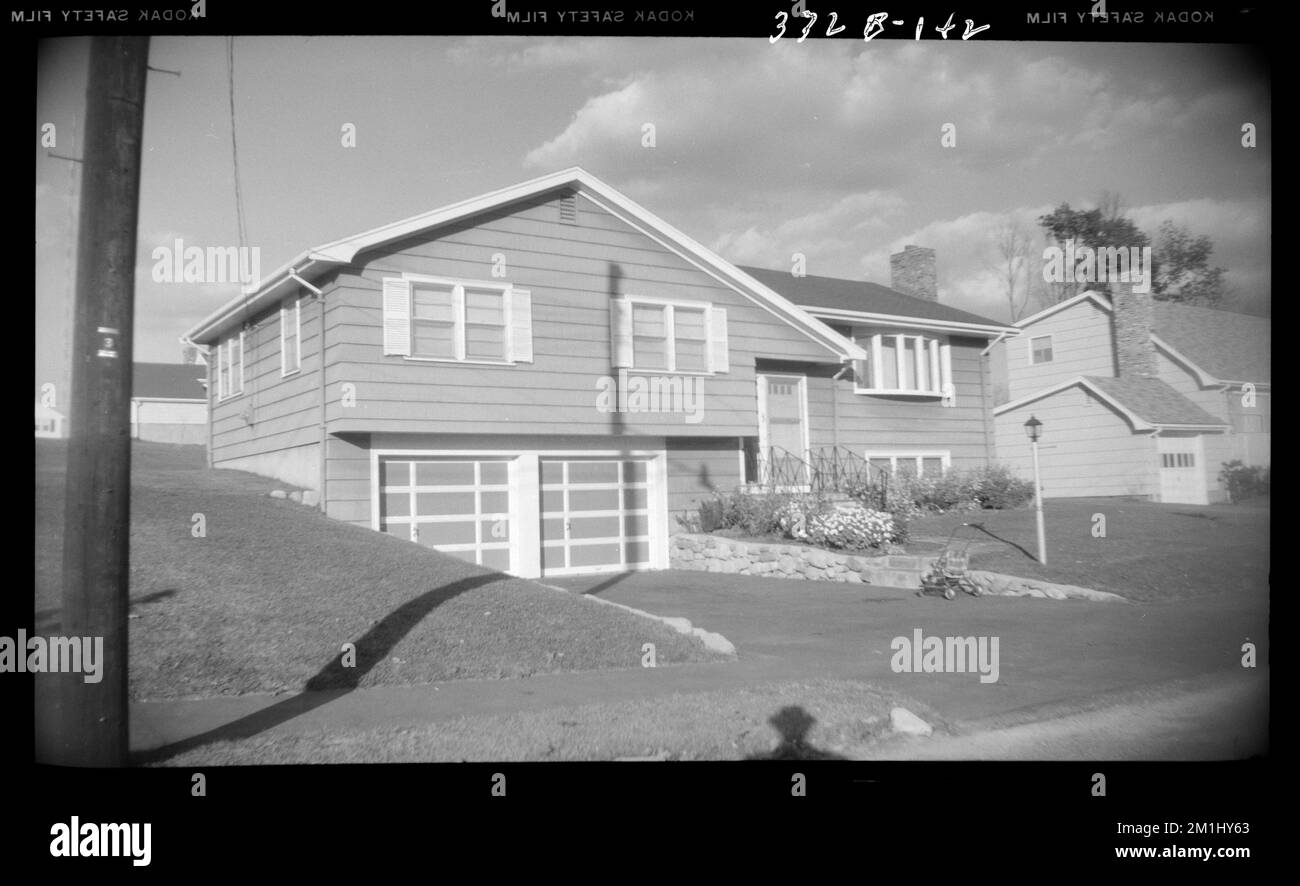 142 Woodbine Circle , Houses. Needham Building Collection Stock Photo