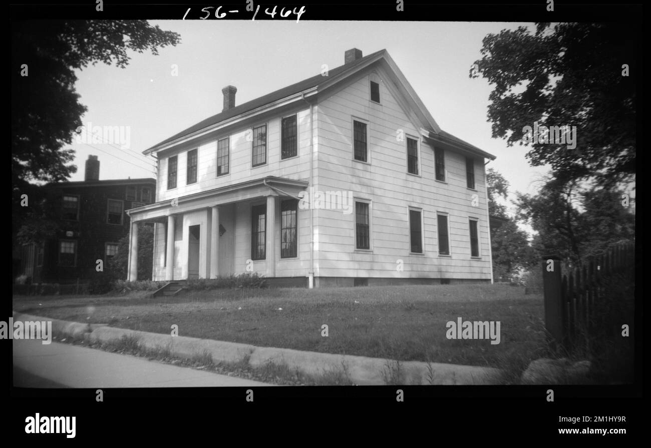 1464 Highland Ave , Houses. Needham Building Collection Stock Photo Alamy