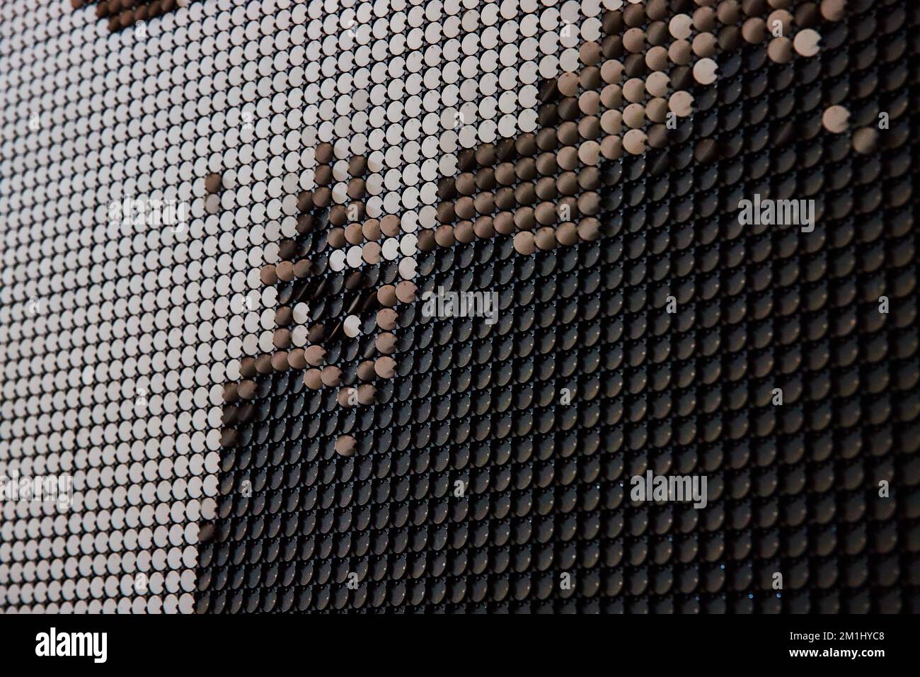 Black wall panels hi-res stock photography and images - Alamy