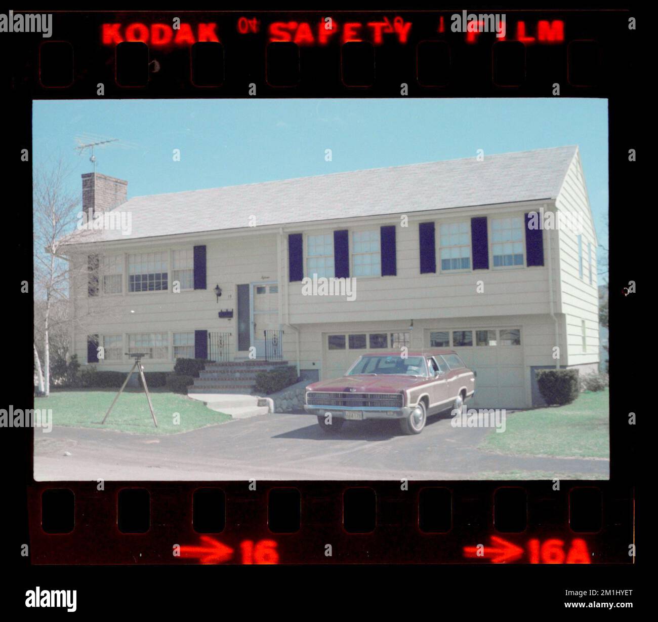 15 Cynthia Rd , Houses, Automobiles. Needham Building Collection Stock