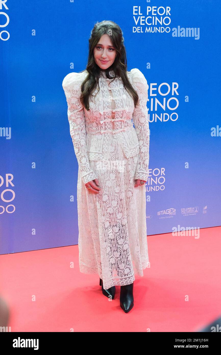 Mexican actress Mariana Treviño attends the premiere of "El Peor Vecino ...