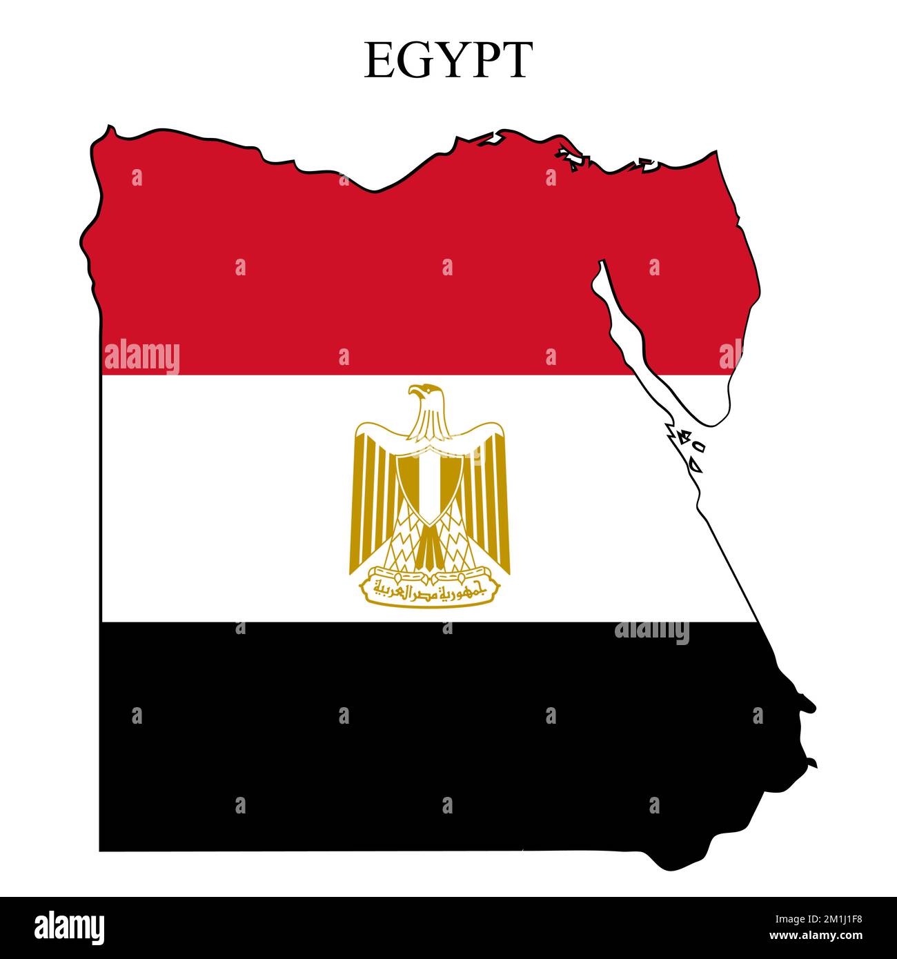 Egypt map vector illustration. Global economy. Famous country. Northern ...
