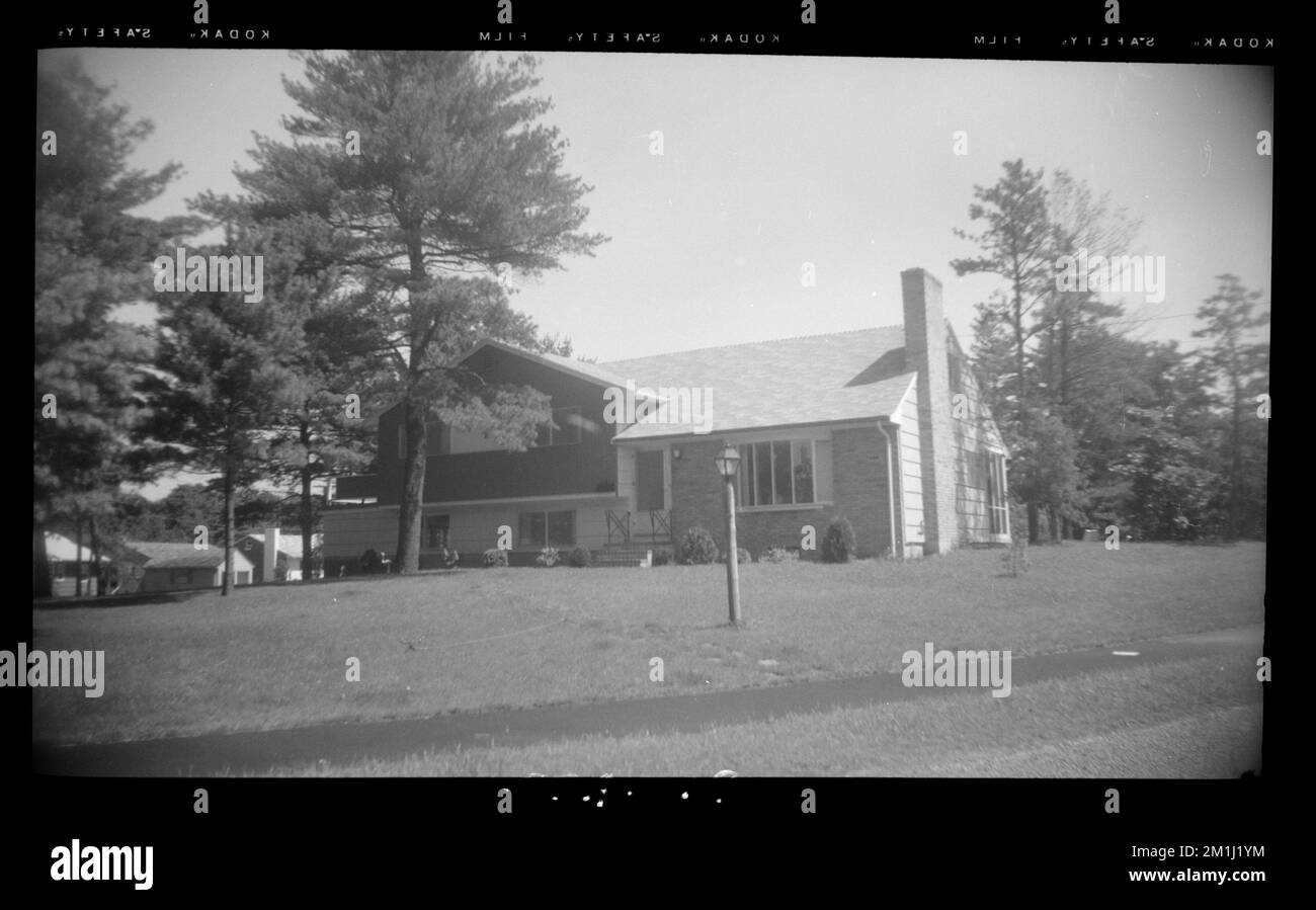 19 Churchill Lane , Houses. Needham Building Collection Stock Photo Alamy