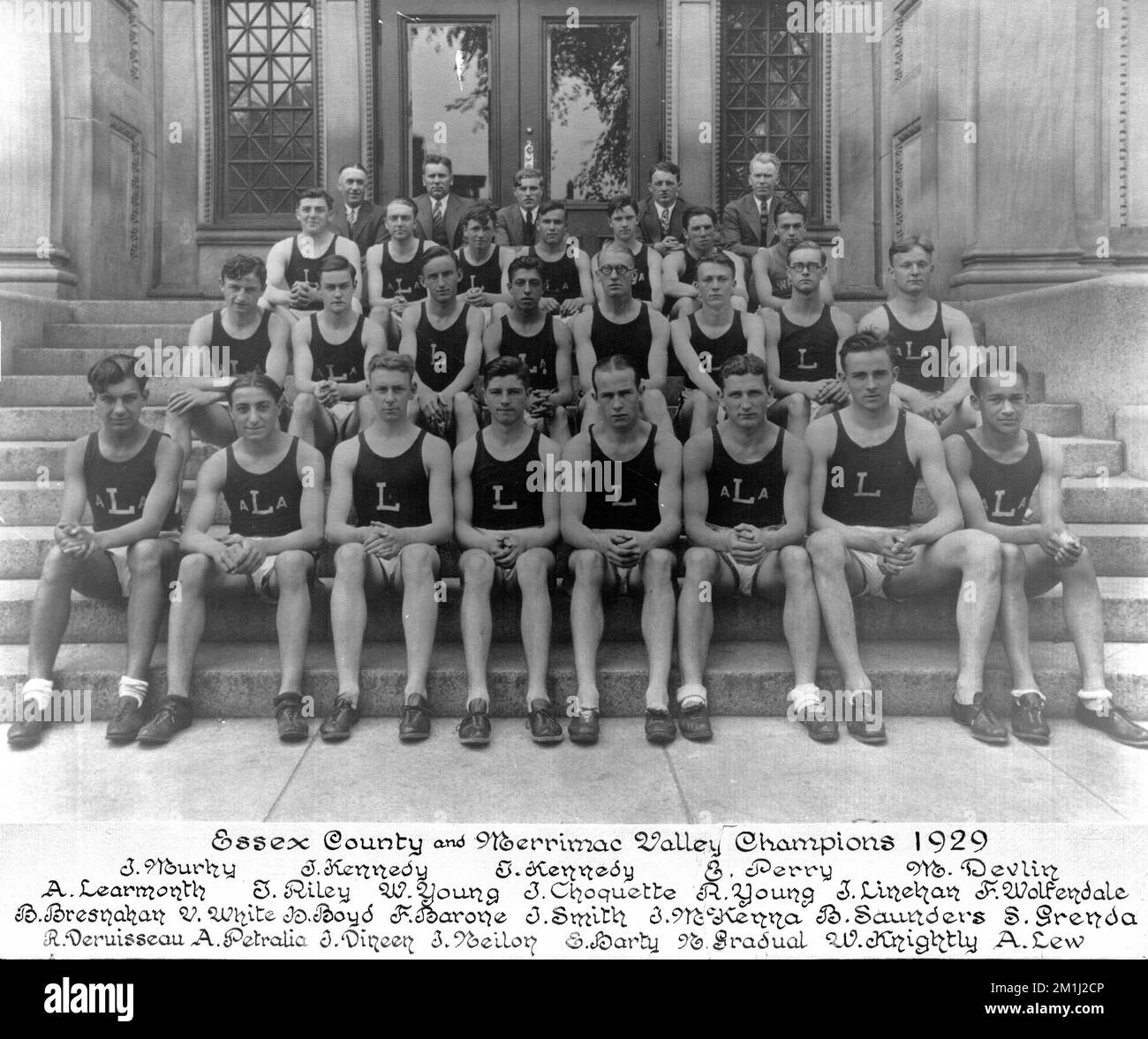 1929 Lawrence High School track team , Track athletics, Lawrence High
