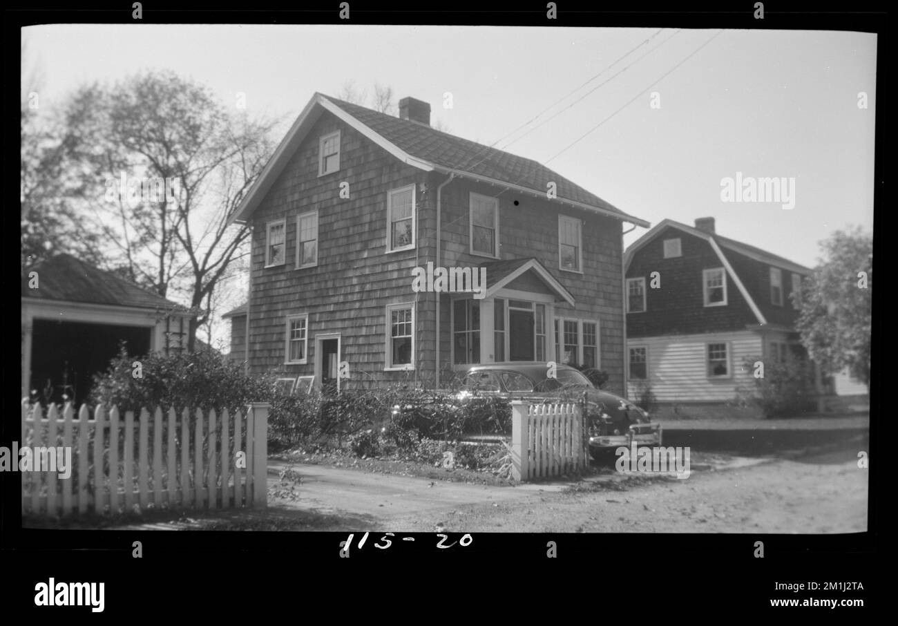 20 Freeman Place , Houses. Needham Building Collection Stock Photo Alamy