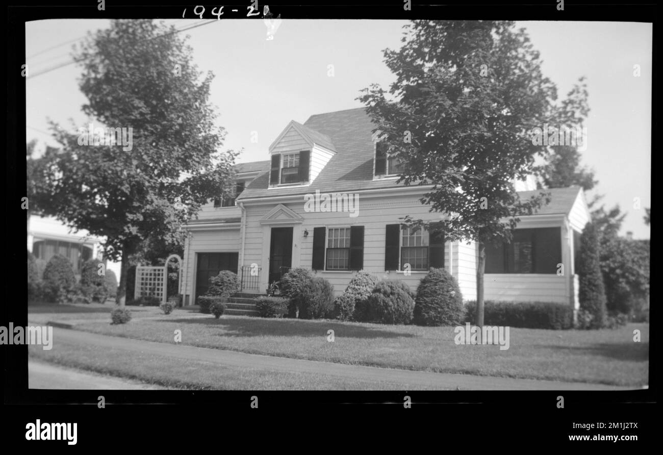 20 Lexington Ave , Houses. Needham Building Collection Stock Photo Alamy