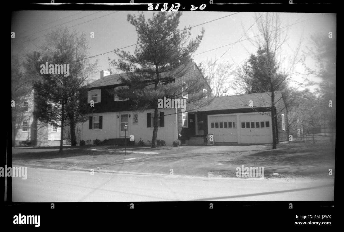 20 Meadow Lane , Houses. Needham Building Collection Stock Photo Alamy