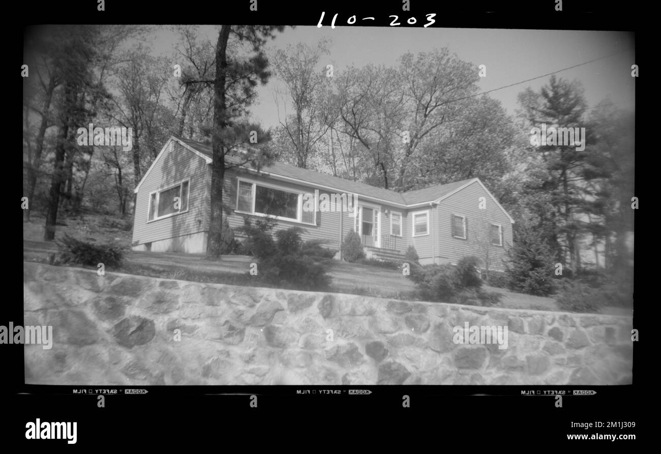 203 Fisher Street , Houses. Needham Building Collection Stock Photo Alamy