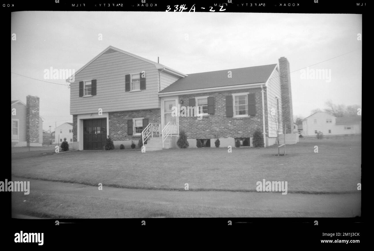 22 Yale Road , Houses. Needham Building Collection Stock Photo Alamy