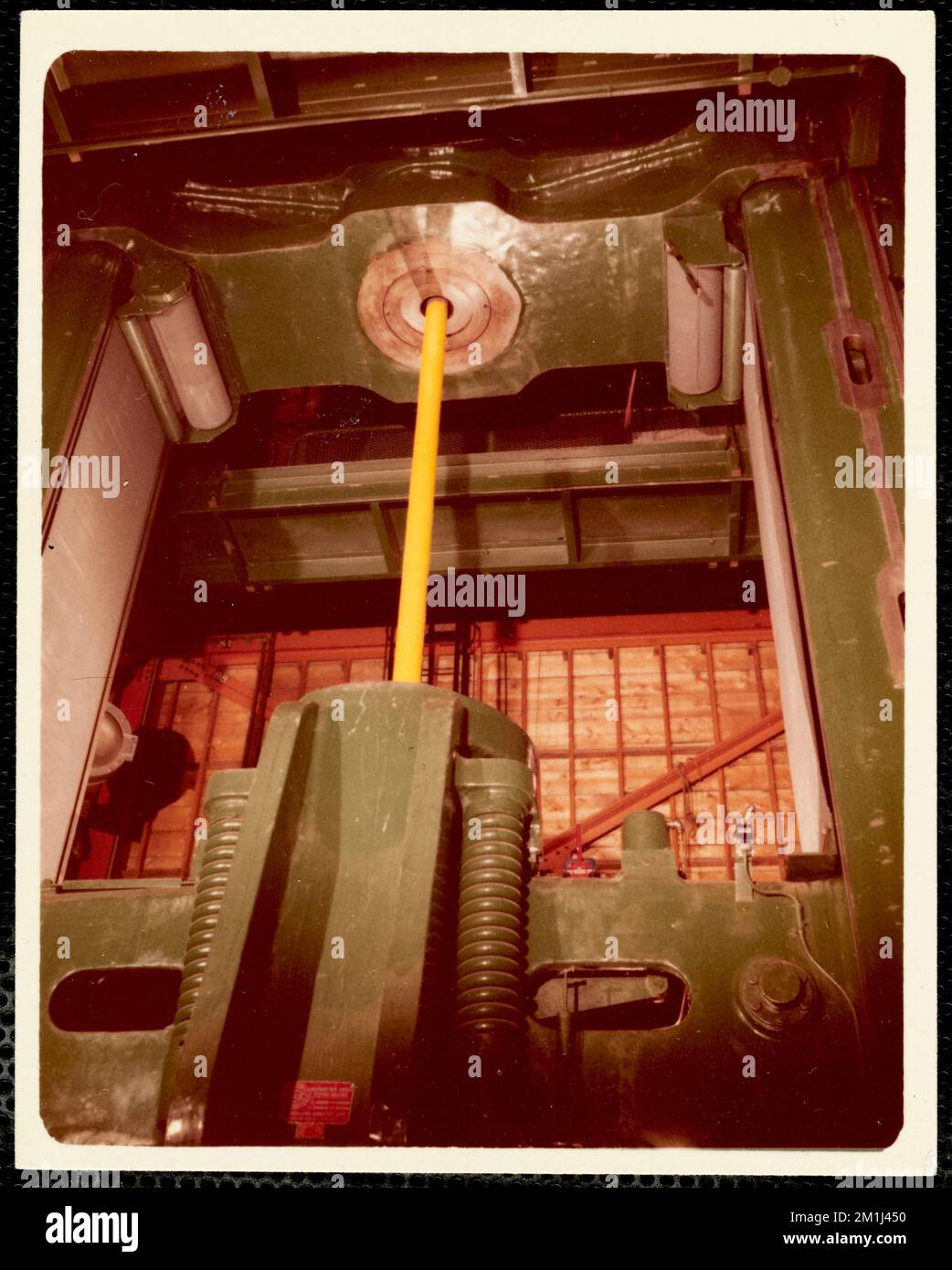 2,400,000 lb hydraulic tension-compression testing machine , Armories, Ordnance industry, Machinery, Watertown Arsenal Mass..  Records of U.S. Army Operational Stock Photo