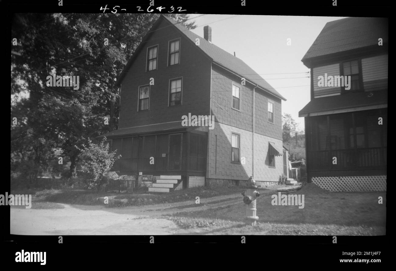 26, 32 Carter St , Houses. Needham Building Collection Stock Photo Alamy