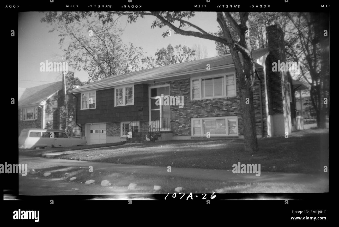 26 Fay Lane , Houses. Needham Building Collection Stock Photo Alamy