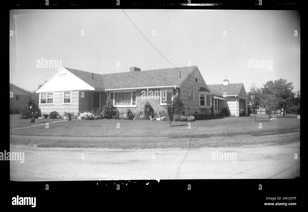 30 Livingston Circle , Houses. Needham Building Collection Stock Photo