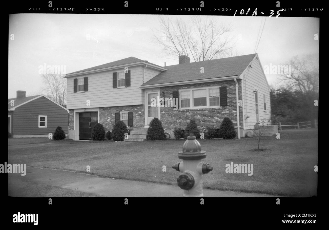 35 Evelyn Road , Houses. Needham Building Collection Stock Photo Alamy