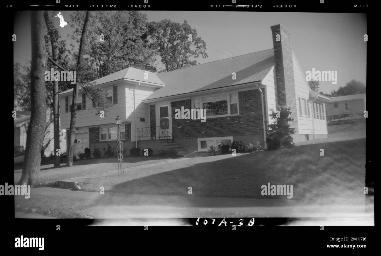 38 Fay Lane , Houses. Needham Building Collection Stock Photo Alamy