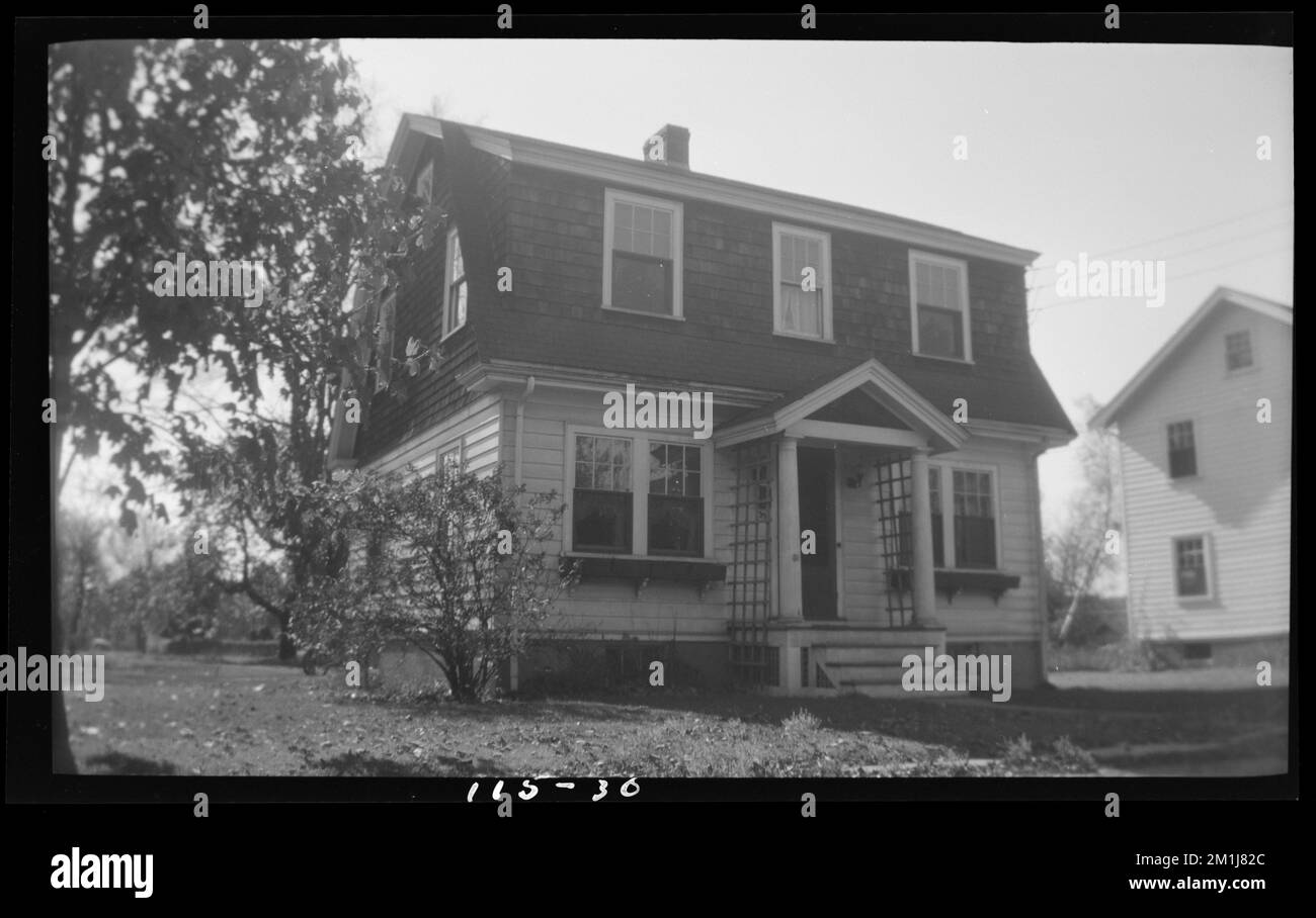 40 Freeman Place , Houses. Needham Building Collection Stock Photo Alamy