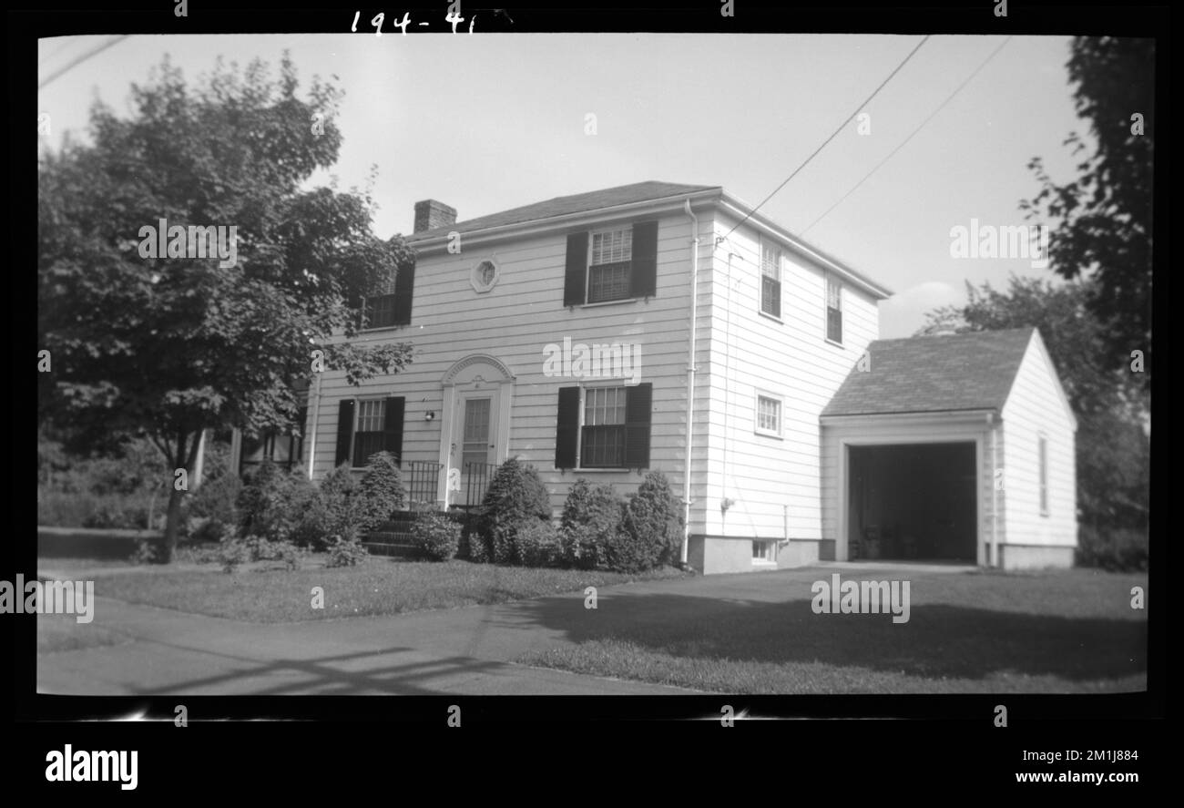 41 Lexington Ave , Houses. Needham Building Collection Stock Photo Alamy