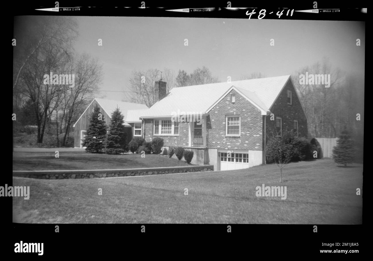 411 Central Ave , Houses. Needham Building Collection Stock Photo Alamy