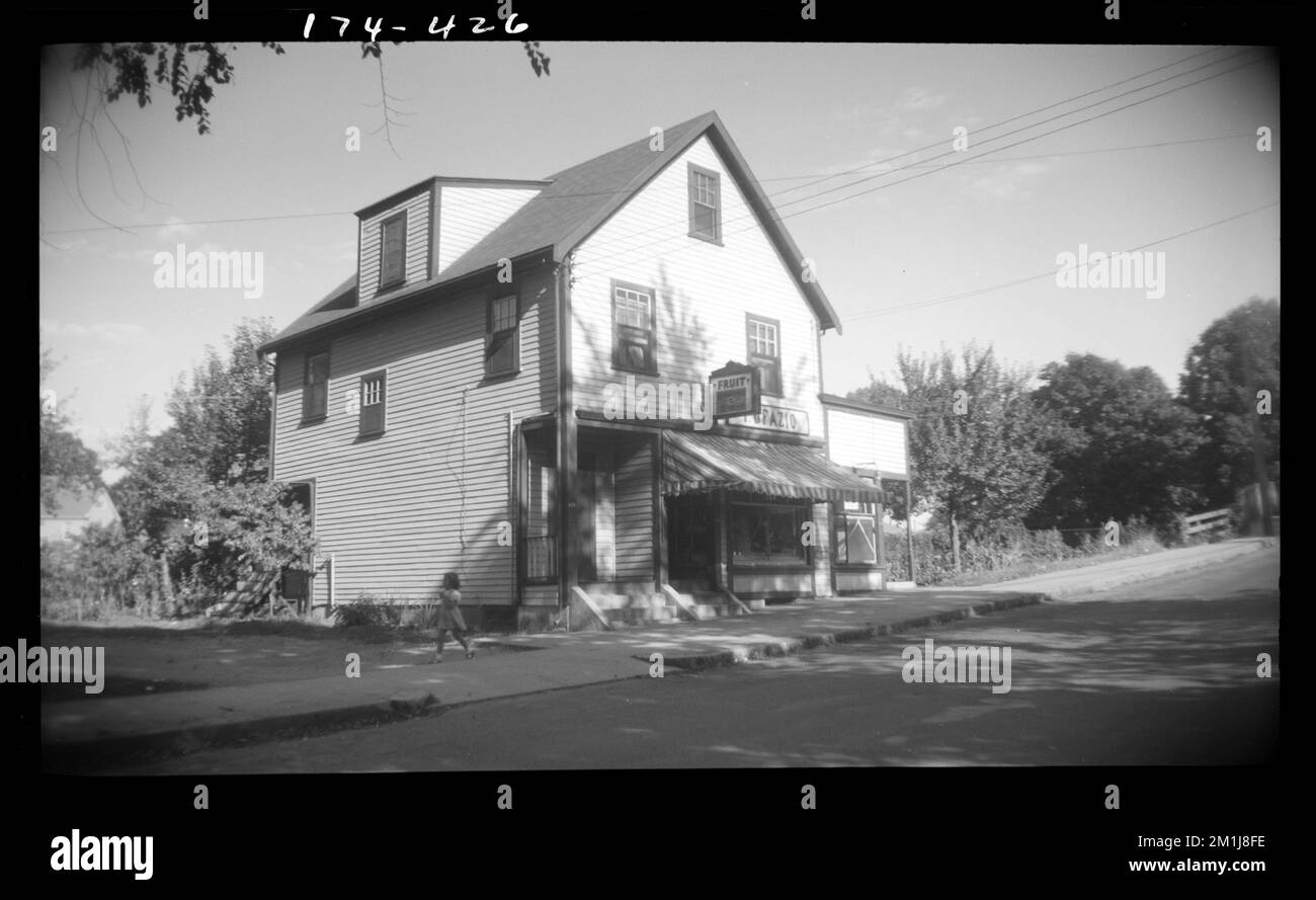 426 Hunnewell St , Buildings, Apartment houses, General stores. Needham