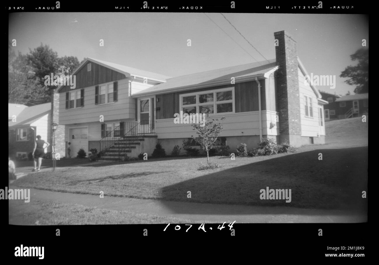44 Fay Lane , Houses. Needham Building Collection Stock Photo Alamy
