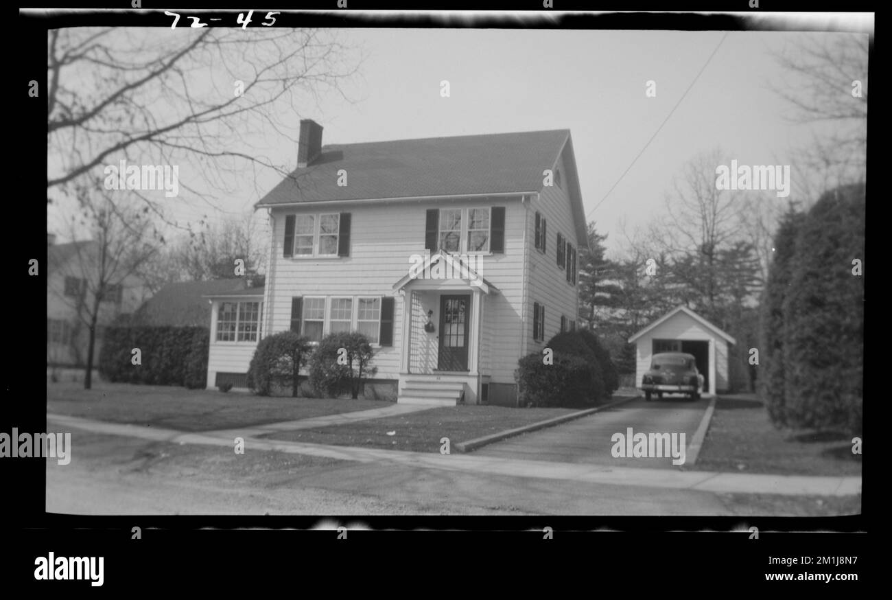 45 Coulton Park , Houses. Needham Building Collection Stock Photo Alamy