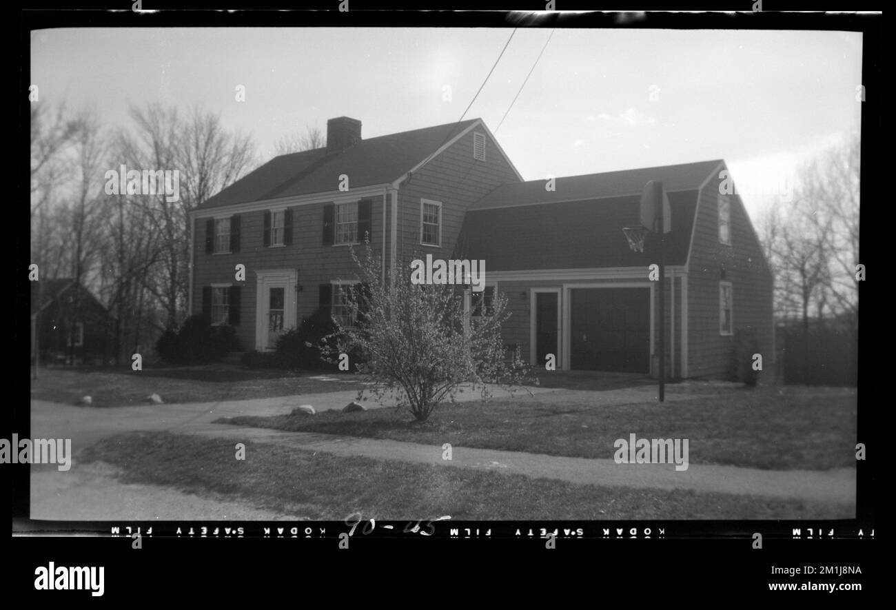 45 Dunster Rd , Houses. Needham Building Collection Stock Photo Alamy