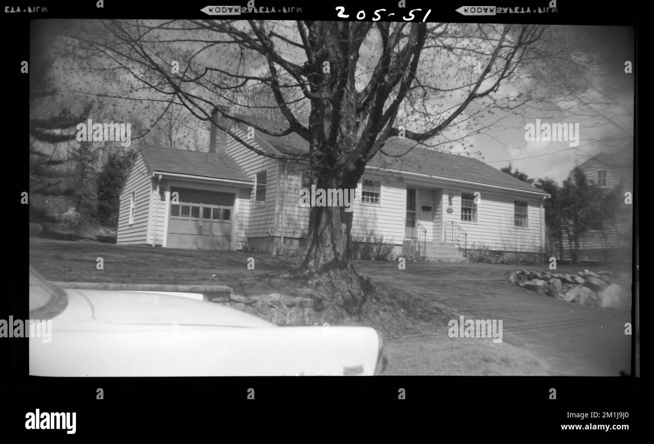 51 Marked Tree Rd , Houses. Needham Building Collection Stock Photo Alamy